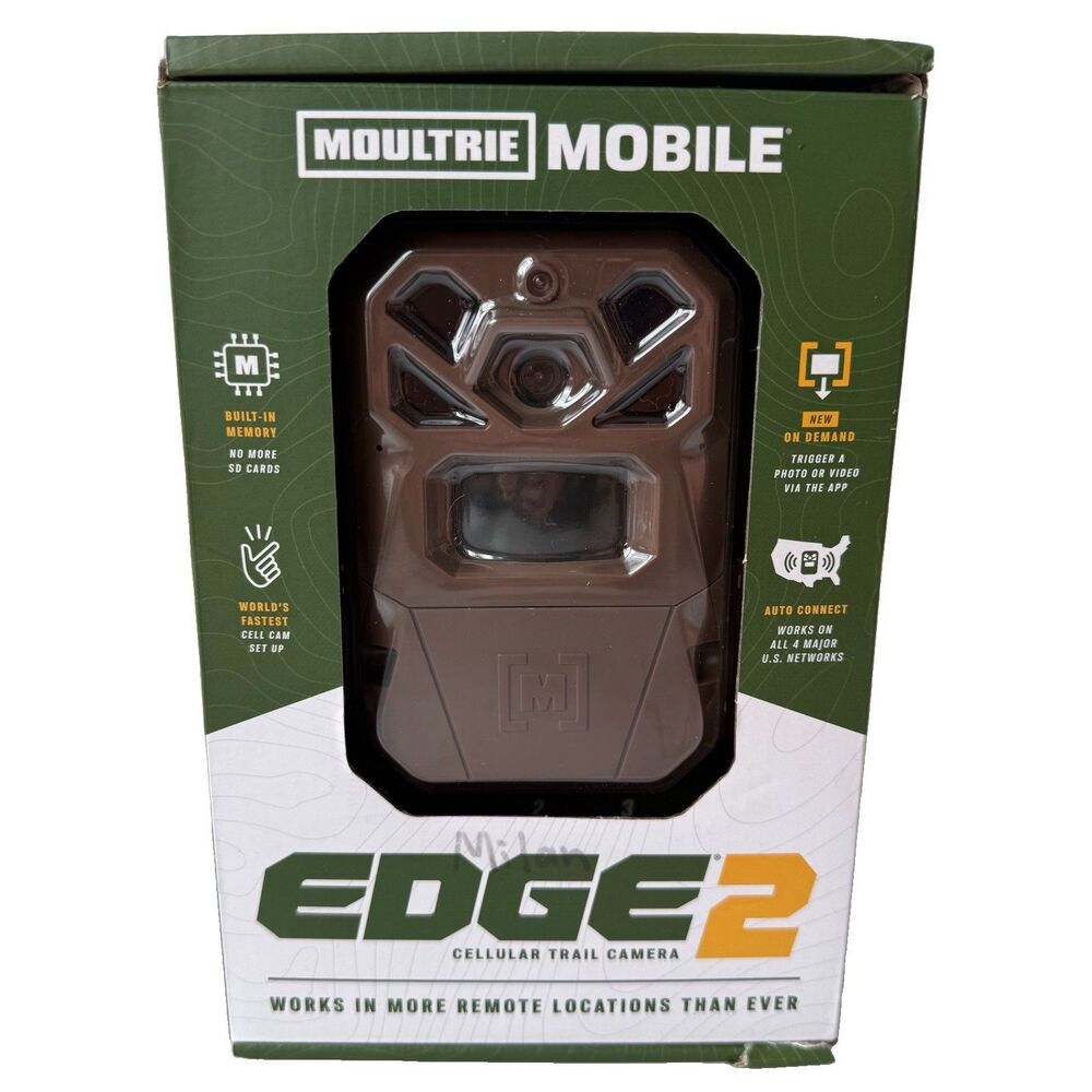 Moultrie Mobil Edge 2 Cellular Trail Camera MMC-14123 New-Open Box